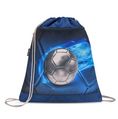 Tornazsák, BELMIL "Football 4", kék, foci